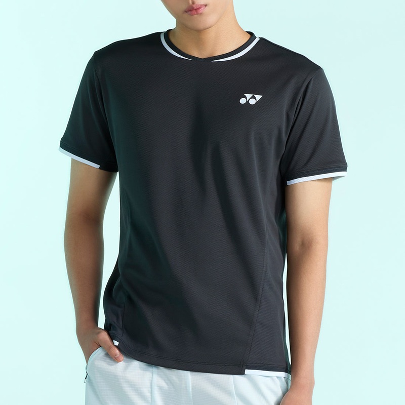YONEX Men’s T-Shirt 255TS003M KHAKI GRAY 95(M)