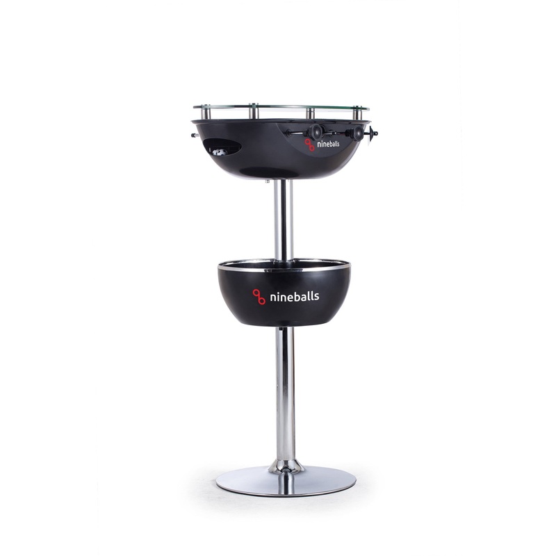 2 in 1 Party Foosball Table – Black | KIBI Sports