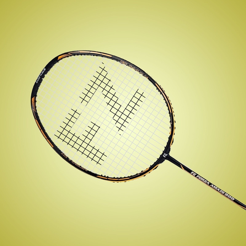 Amaze 900 Strung Badminton Racket (Orange) – 4U/G4 Fz Forza | Kibi Sports 4U