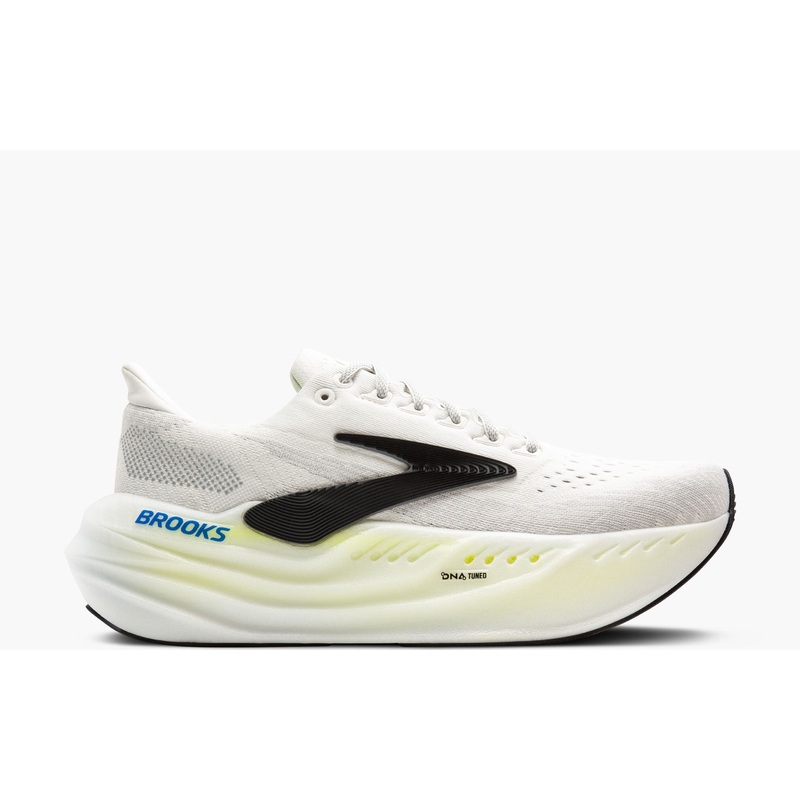Brooks Men’s Glycerin Max Grey/Black/Nightlife-099 7.5 Medium-D