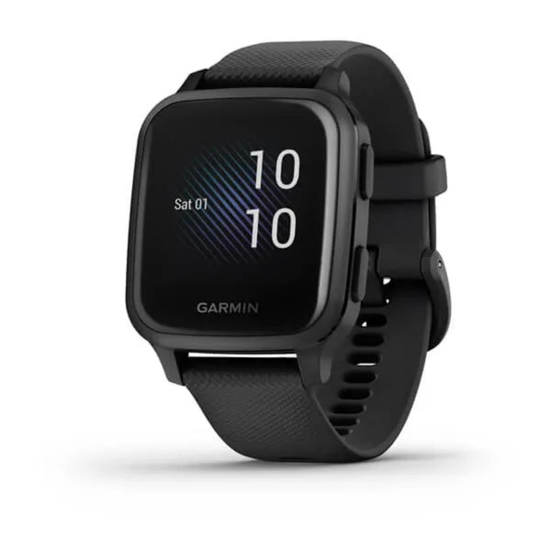 Garmin Venu SQ – Music Edition Slate Aluminum Bezel with Black Case