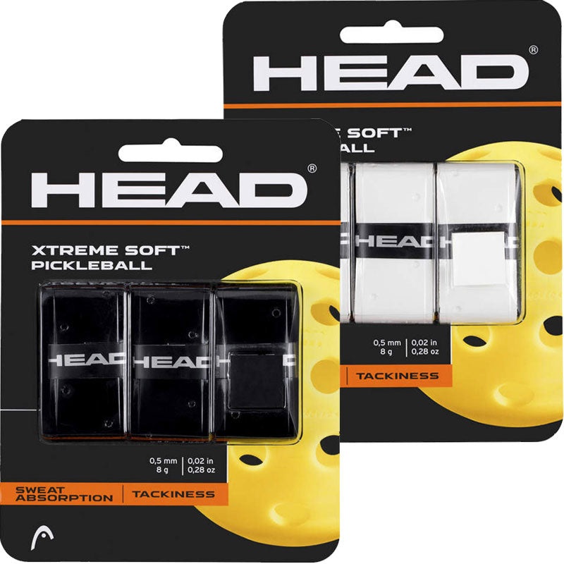 Head Xtreme soft Pickleball Paddle Overgrips – 3 Pack