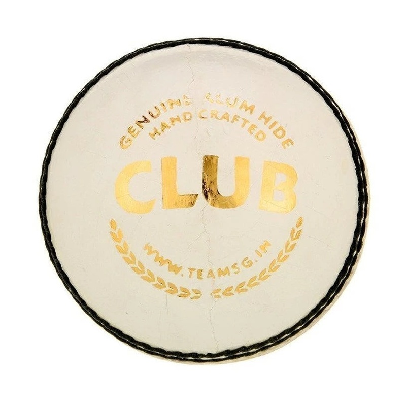 SG Club High Quality Four-Piece Water Proof Cricket Leather Ball