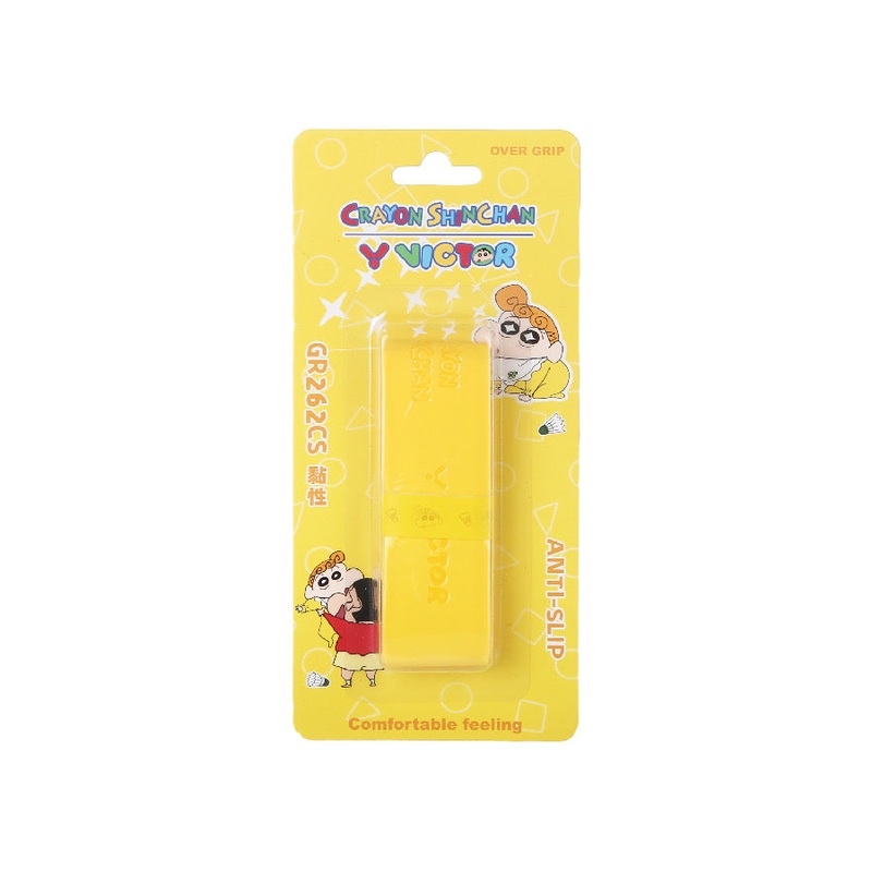 VICTOR X CRAYON SHINCHAN OVER GRIP GR262CS YELLOW(E)