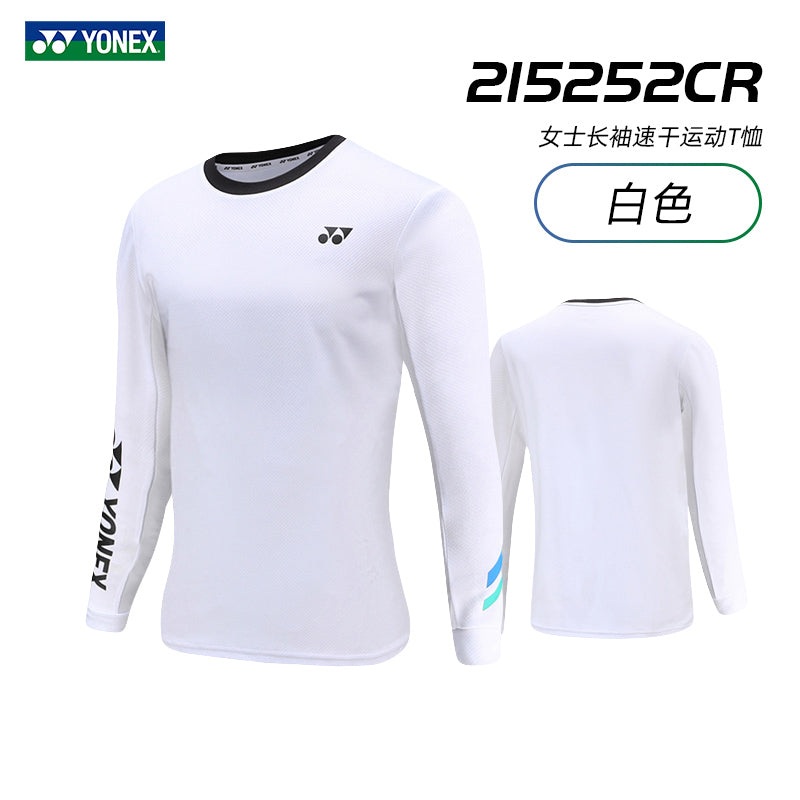 Yonex Woman’s Long Sleeve T-shirt 215252BCR White(011) M
