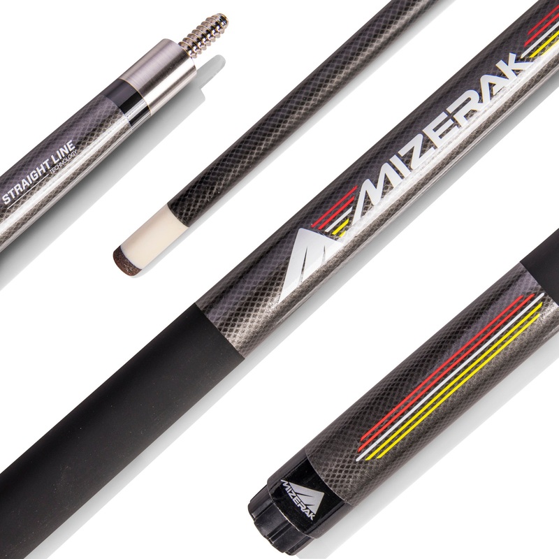 58″ Deluxe Carbon Composite Cue – Yellow