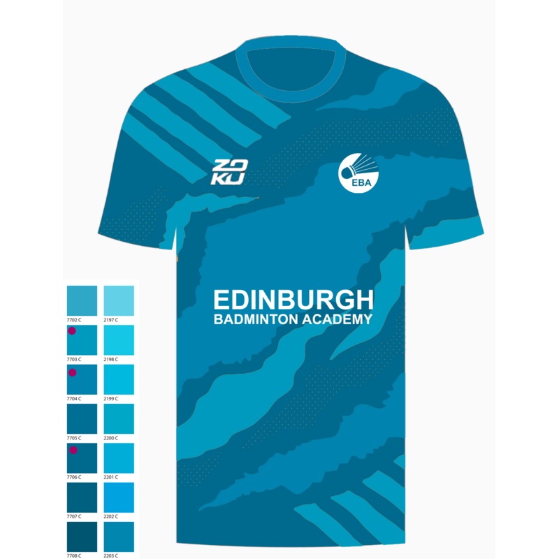 EBA Zoku Player T-Shirt Juniors Blue J120