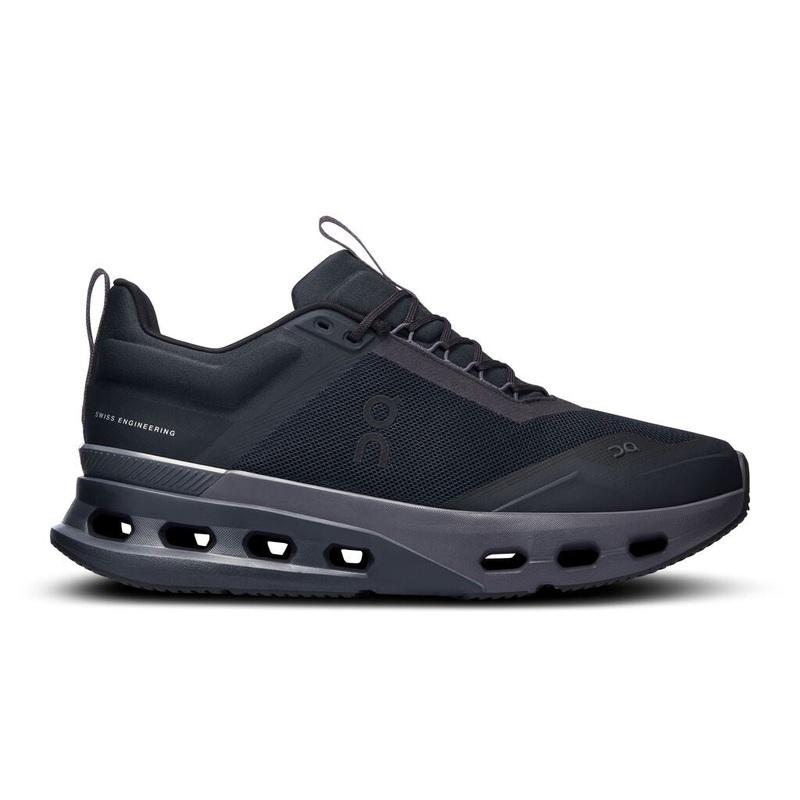 On Cloudnova X Shoes Men – Black Black/Eclipse UK 7.5