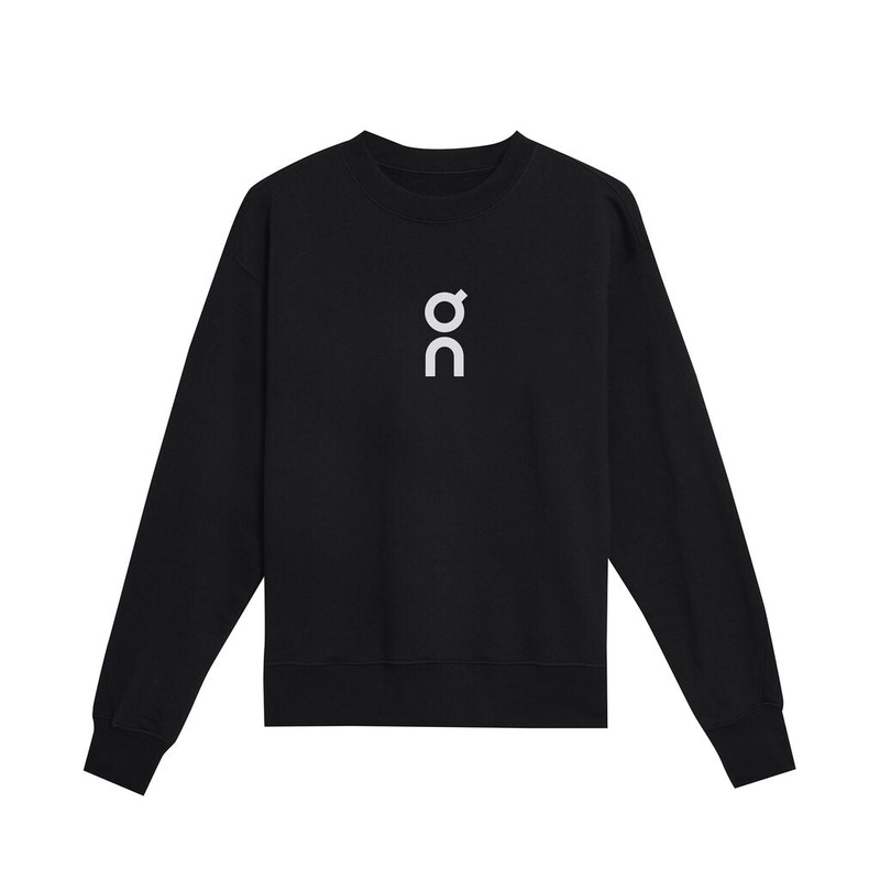 On Club Crew Women Black Black S
