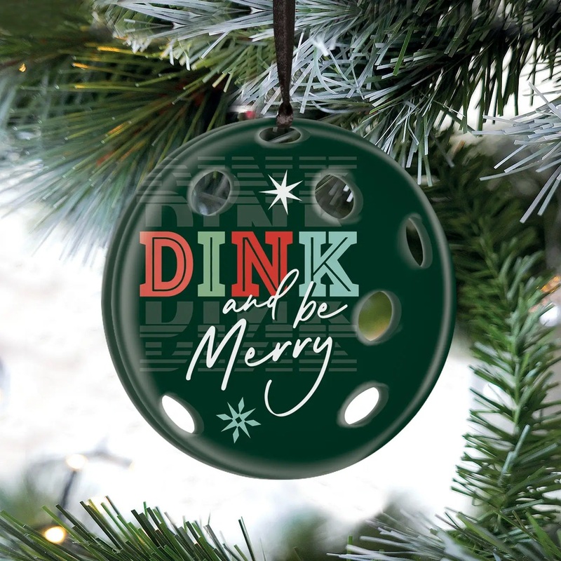 Dink and Be Merry Ornament