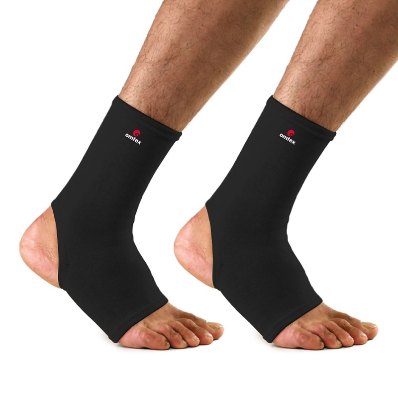 Omtex Super Ankle Black pair | KIBI Sports S