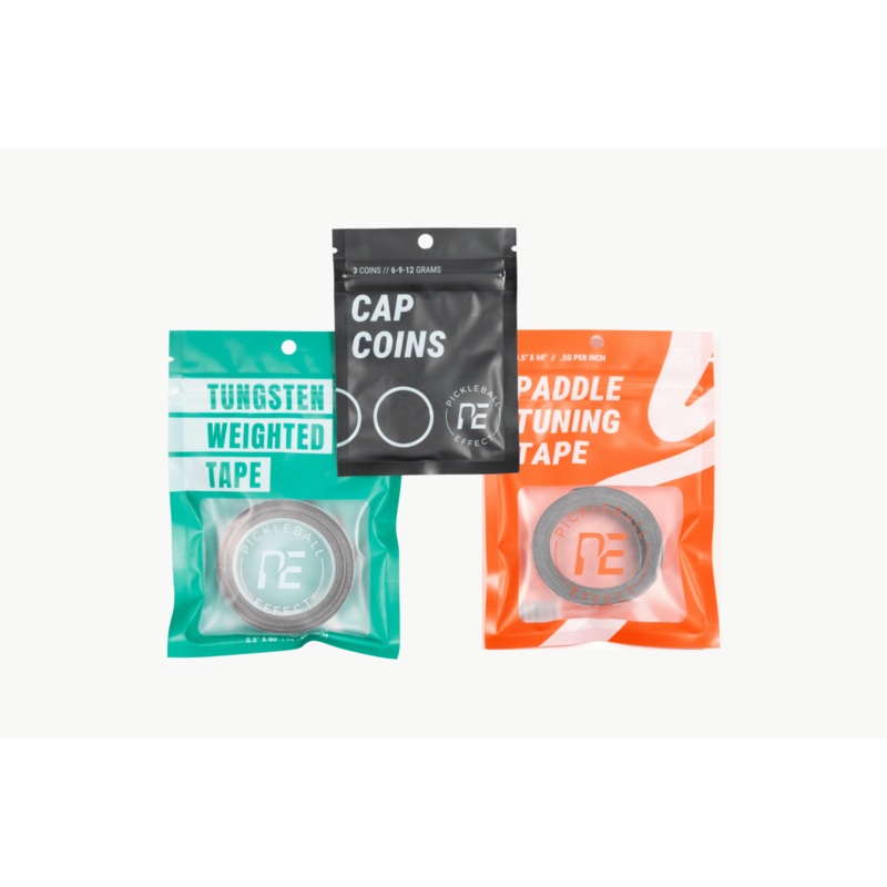 Weight Optimizer Bundle for Pickleball – Tape & Coin Weights