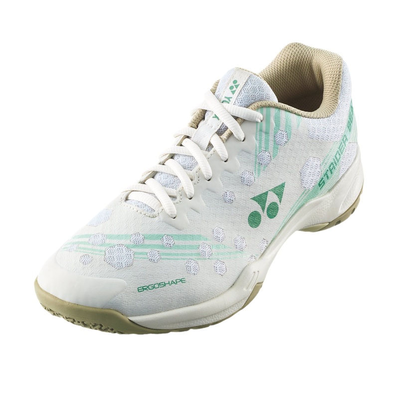 YONEX Power Cushion Strider Beat UNISEX Badminton Shoes – Natural US(M) 4/ US(W) 5.5/ UK 2.5/ EU 35/ 22 CM