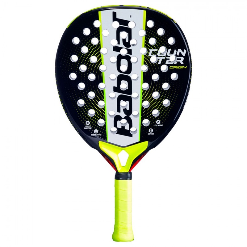 Babolat Counter Origin Padel Racket – Yellow Yellow One Size