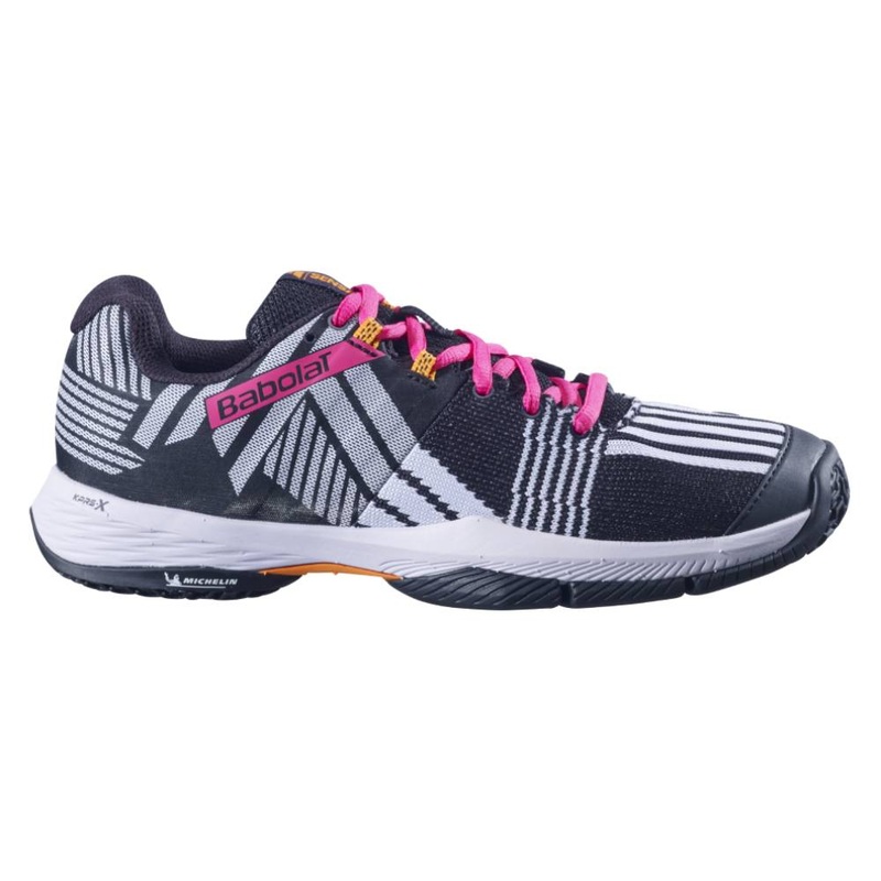 Babolat Sensa Women’s Padel Shoe (Black/Pink)