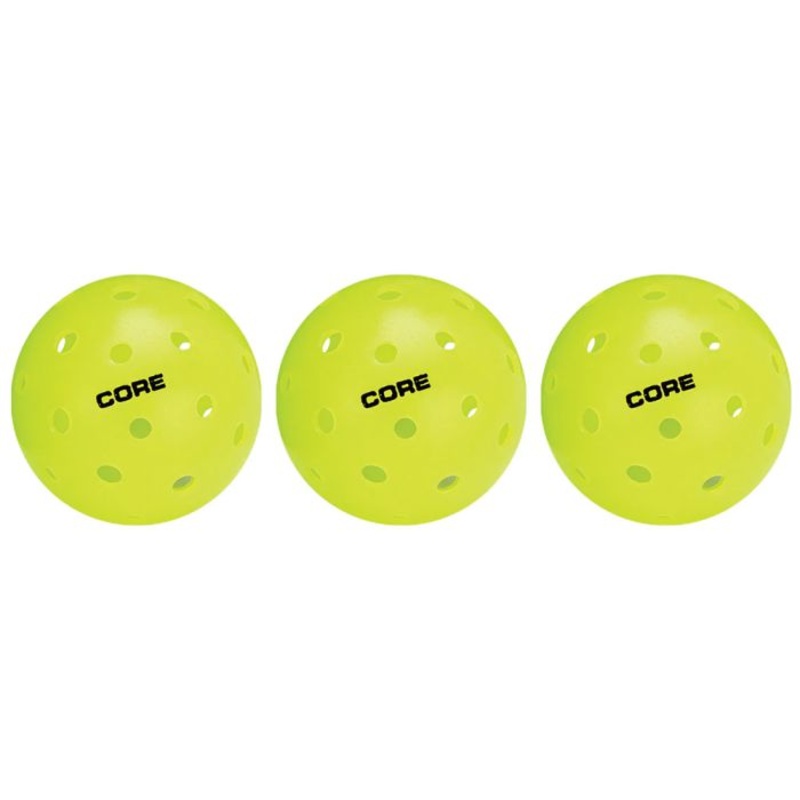 CORE PICKLEBALL BALLS-3PACK