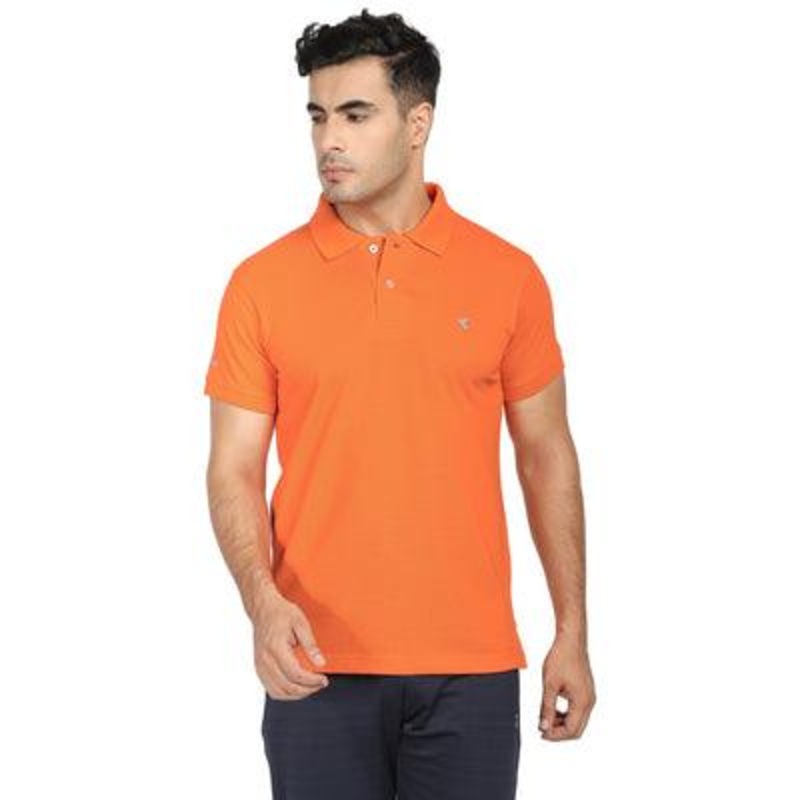 Kronos Cotton Polo All Seasons | Men’s | Tangerine | KIBI Sports S