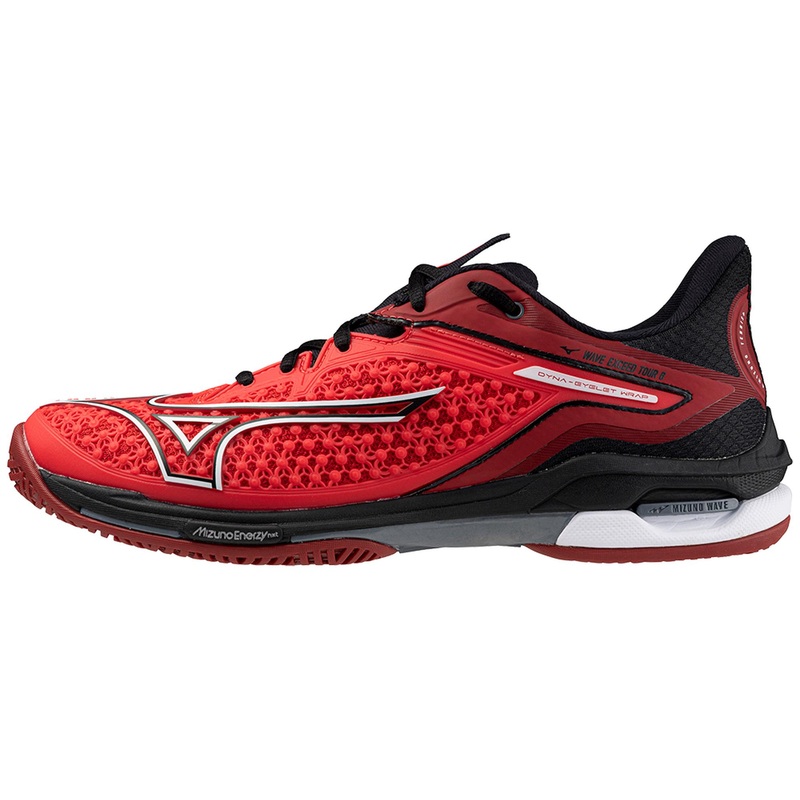 Mizuno Wave Exceed Tour 6 AC Men Tennis Shoes [Radiant Red/White]