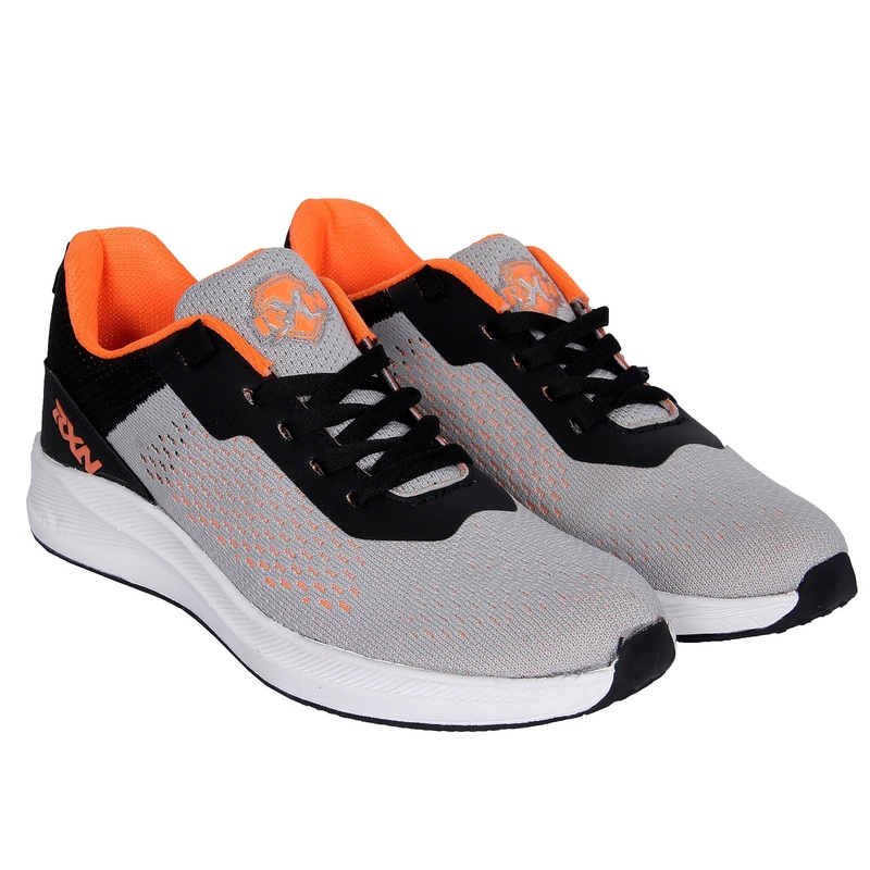 RXN MAZE RUNNER Faux Leather Jogging Shoes | Kibi Sports ORANGE 5