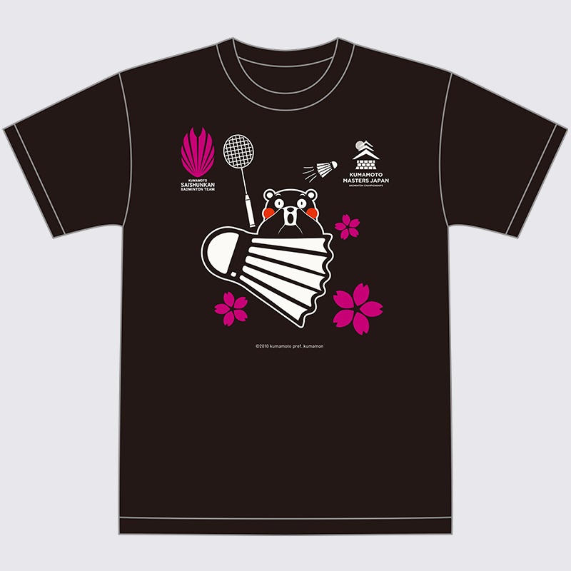 SAISHUNKAN Kumamoto Masters Japan SAKURA T-shirt Kumamon ver. S