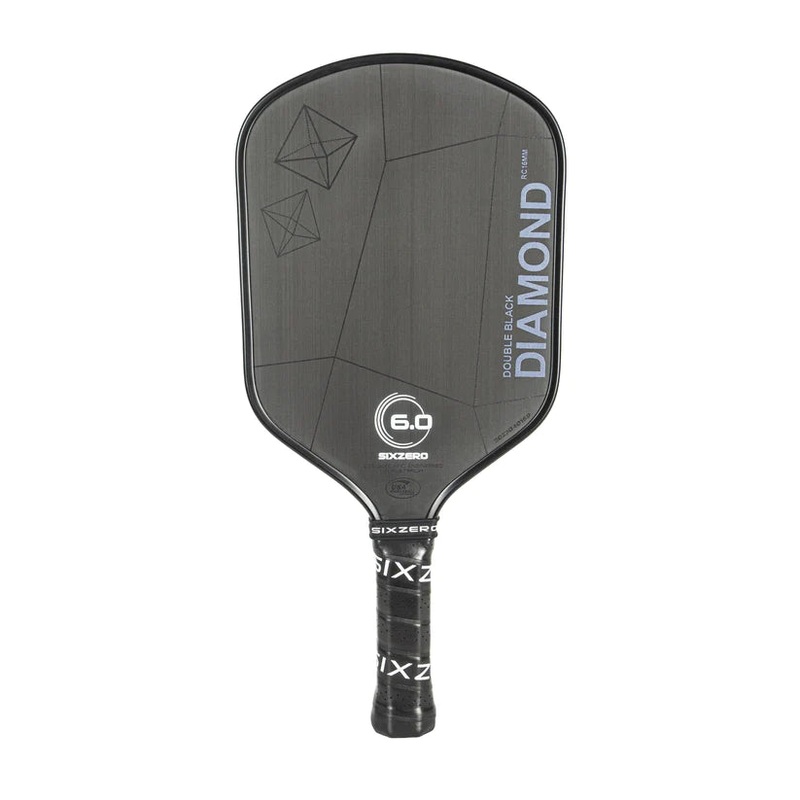 Six Zero Double Black Diamond Control Pickleball Paddle 16mm