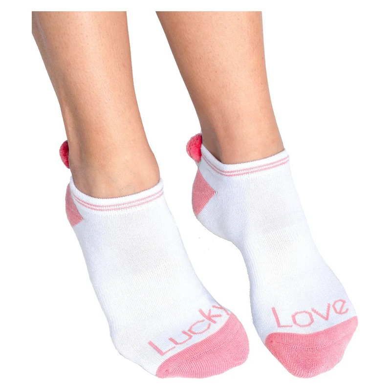 Women`s Sunset Spin Low Cut Tennis Socks Flamingo