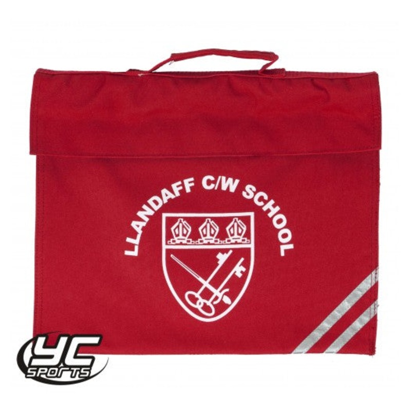 Llandaff City Church In Wales Primary School Bookbag O/S RED