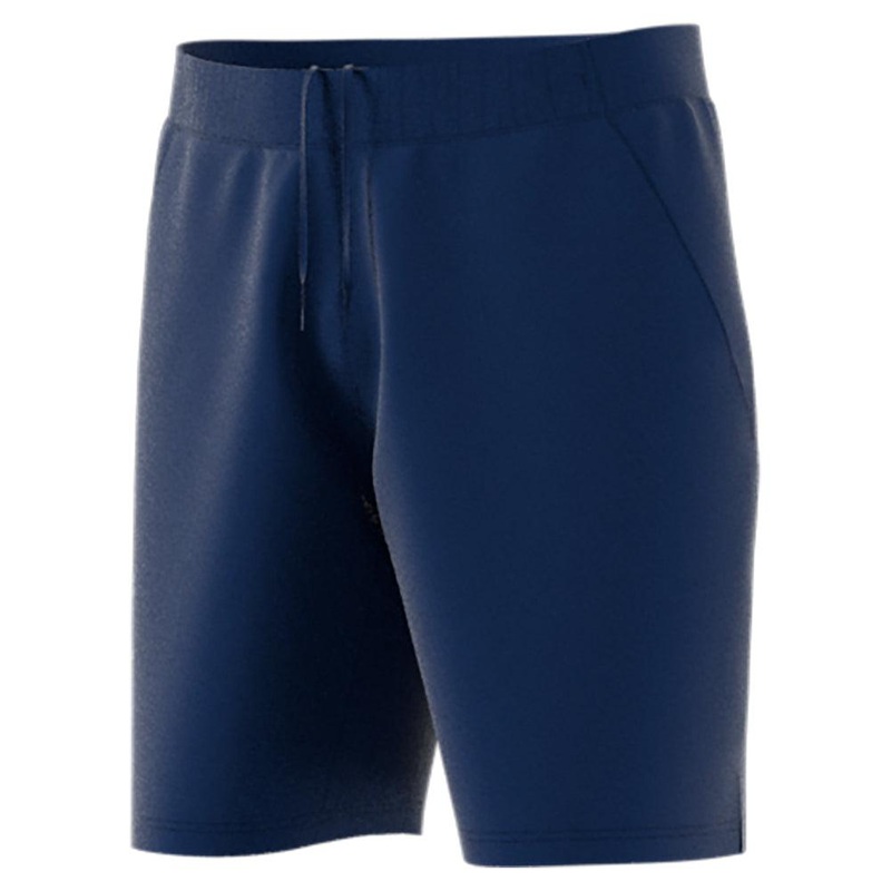 Men`s Club Climacool 9in Woven Stretch Tennis Shorts Dark Blue