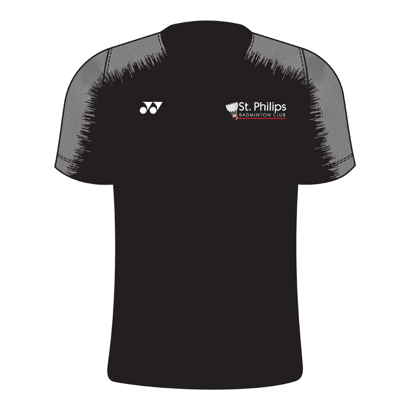 St. Philips BC T007MC Steel Crew T-Shirt Mens BLACK/WHITE XS