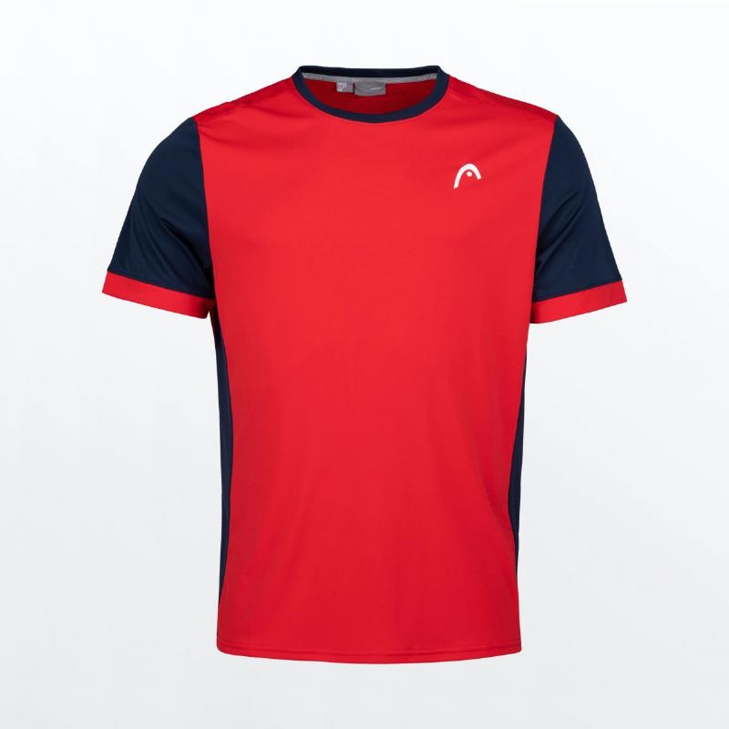 Camiseta Head Davies Rojo