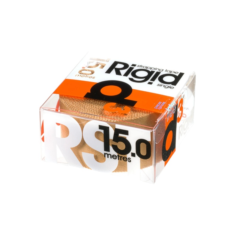 D3 Rigid Zinc Oxide Tape 38mm x 15m White White 38mm x 15m