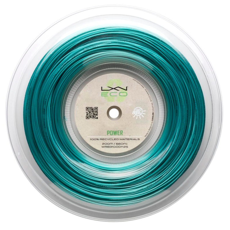 Luxilon Eco Power 16L/1.25 Tennis String Reel (Teal)