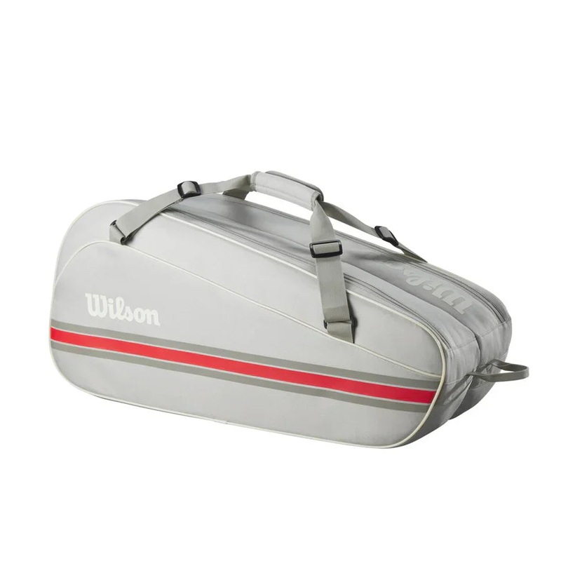 Wilson Team (WR8039903) Racket Bag Oats (6 racket) Oats 6 Rackets