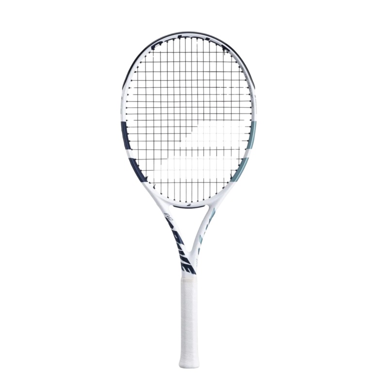Babolat Evo Drive Lite Gen2 Tennis Racket – Strung – White White G0