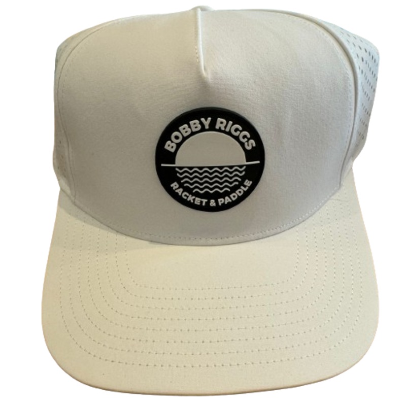 Bobby Riggs Logo Performance Water Resistant Perforated Snapback Hat by get2Eleven