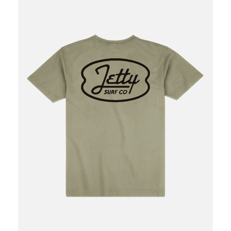Jetty Men’s Fairground Tee Green Small