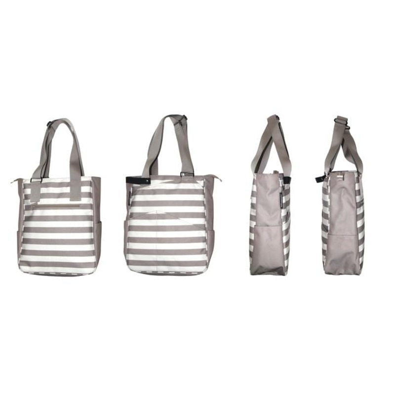 Maggie Mather Tennis Tote – Safari Print