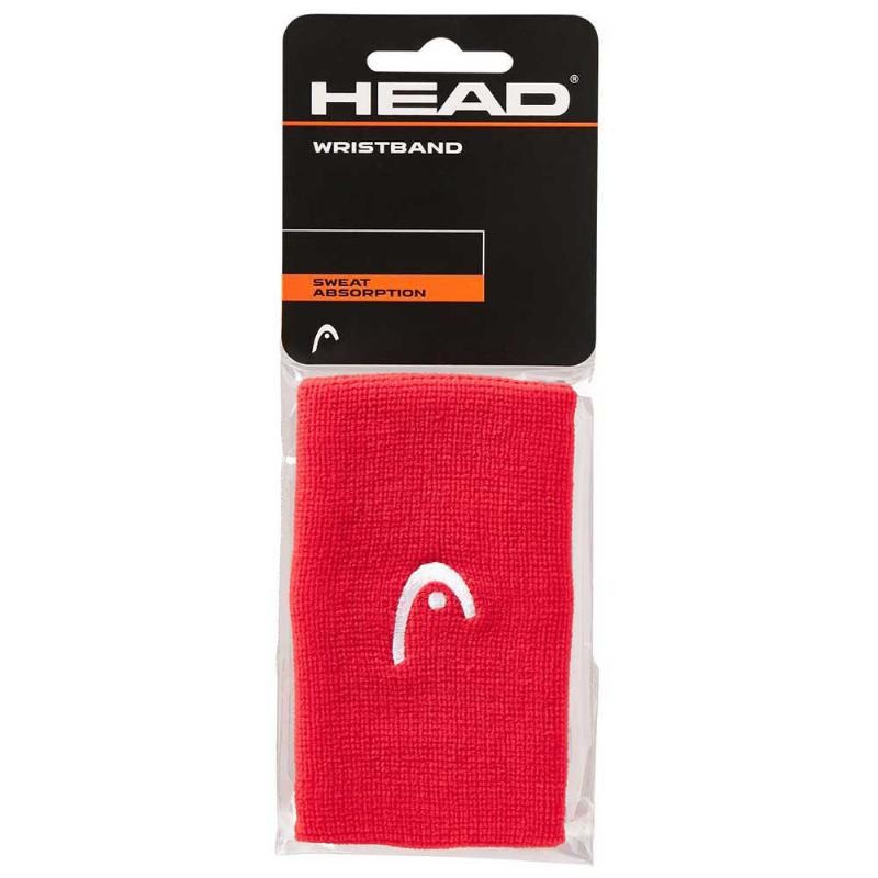 Muequeras Head Rojo 5`