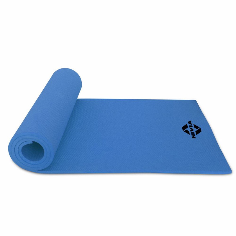 Nivia Anti-Skid Yoga Mat | Kibi Sports 4mm Blue