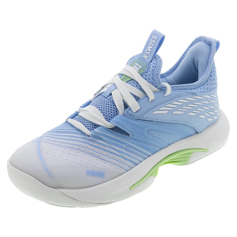 Women`s SpeedTrac Tennis Shoes Lucent White and Dutch Canal