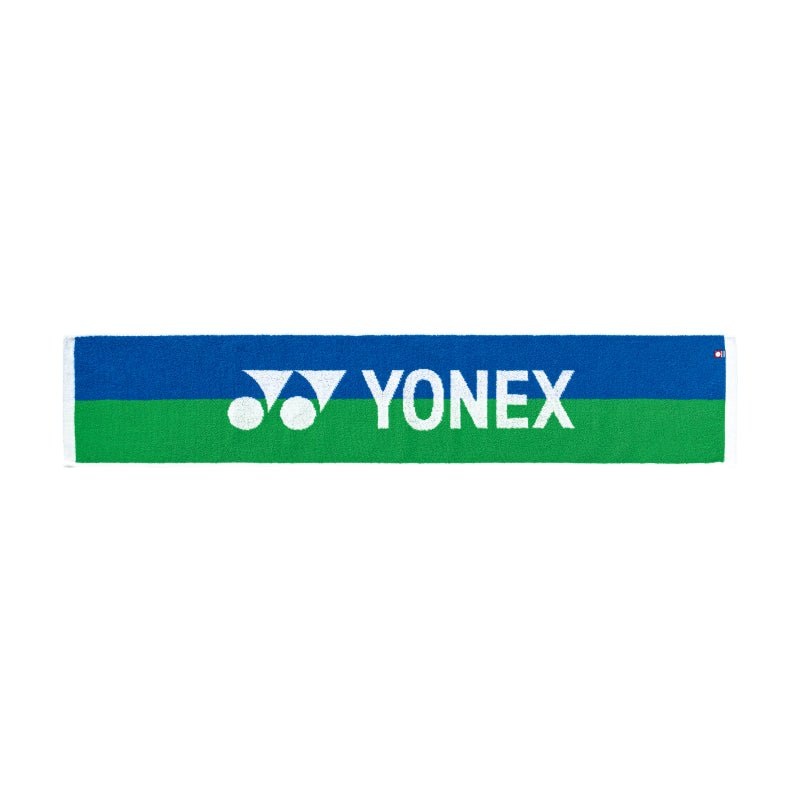 YONEX SLIM Sports Towel (20 x 100cm) 100% Cotton AC1112YX – Blue/Green