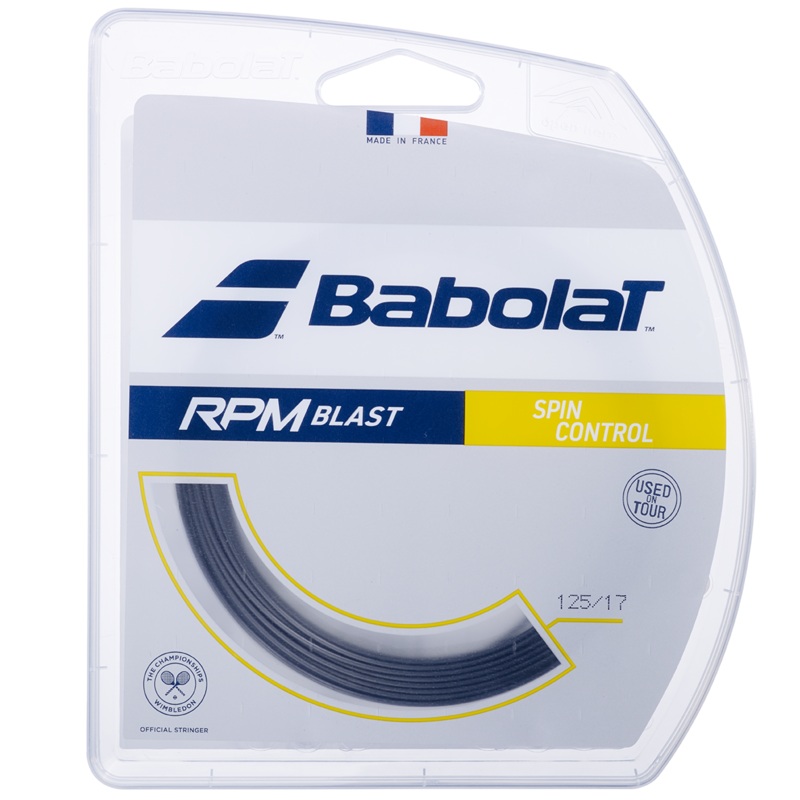 Babolat RPM Blast 12M Tennis String – Black BLACK OS