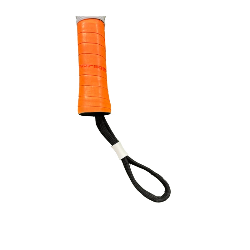 Connection piece for cord for padel racket