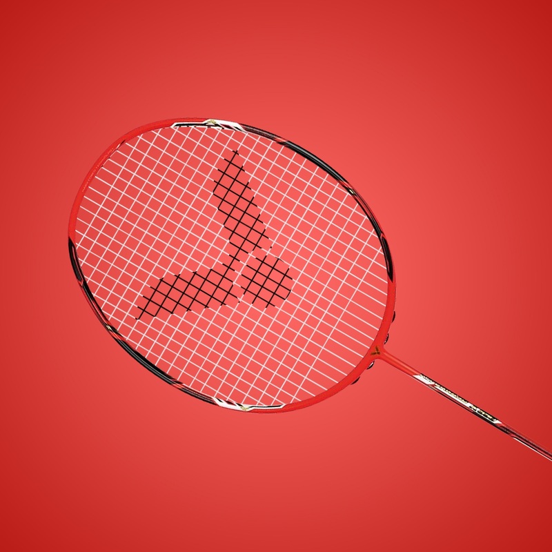 Hypernano X 990 Unstrung Badminton Racket (Red) Vector | Kibi Sports 3U