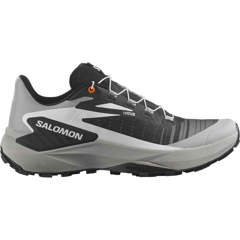 Salomon Men’s Genesis Black/Alloy/Turmeric 8