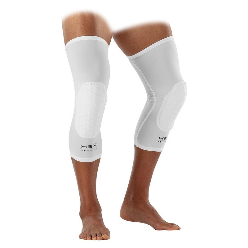 McDavid HEX Force Leg SLeeves Youth White