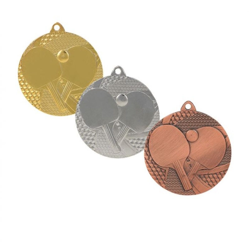 Mdaille metal tennis de table 50MM