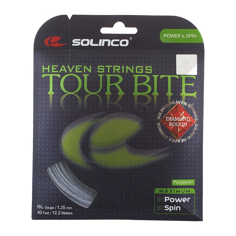 Solinco Heaven Strings Tour Bite Diamond Rough 1.25 – 16L Gauge