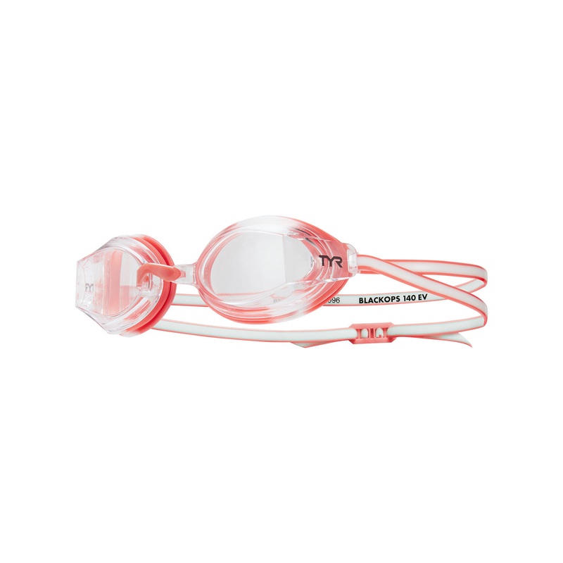 TYR BlackOps 140 EV Racing Women’s Goggles Clear/Coral