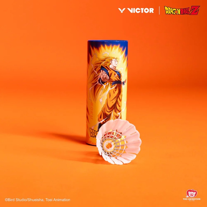 VICTOR x Dragon Ball Z Super Saiyan 3 NCS Synthetic Shuttlecock – NCS-DBZ-F Sodalite Blue